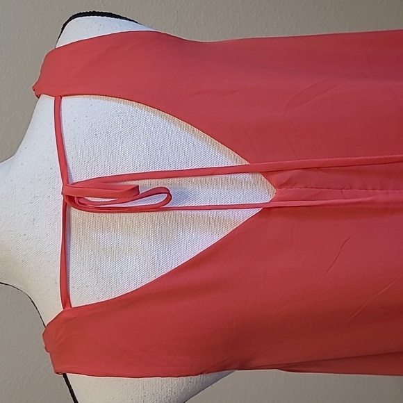 Summer Xl Dress Sleeveless Peach Pink - Picture 4 of 5